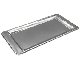 Bandeja Inox Retangular 30X14cm ...